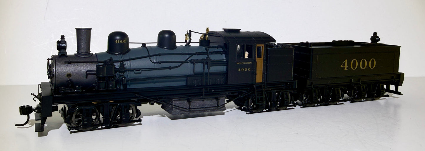 BROADWAY LIMITED PARAGON 4 DCC/SOUND CLASS D 4 TRUCK SHAY LOCOMOTIVE - SOUTHERN RWY - #4000