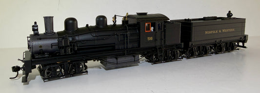 BROADWAY LIMITED PARAGON 4 DCC/SOUND CLASS D 4 TRUCK SHAY LOCOMOTIVE - NORFOLK & WESTERN #56