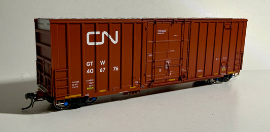 PRAIRIE SHADOWS TRINITY 50' HIGH CUBE BOXCAR  - CN (GTW)