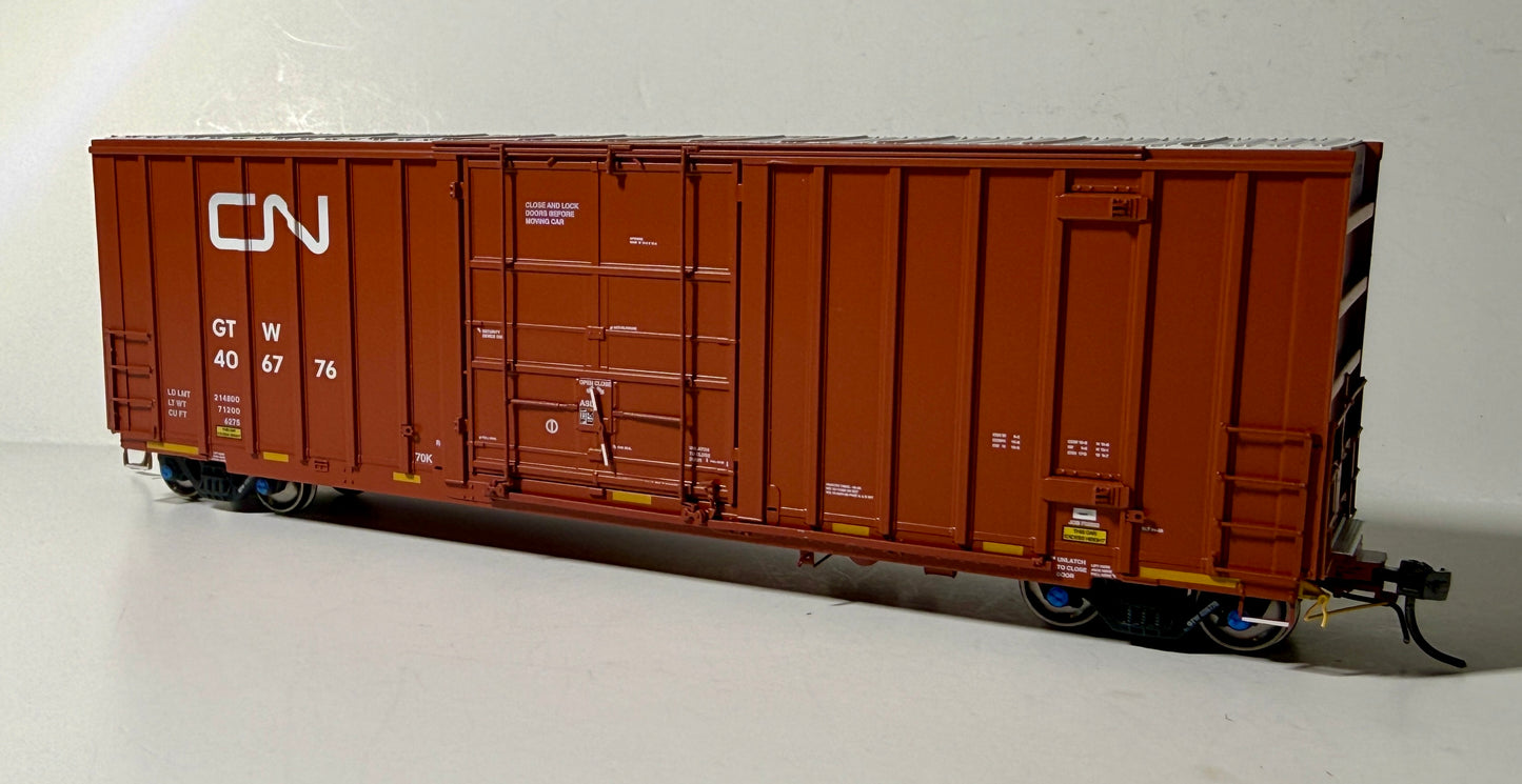PRAIRIE SHADOWS TRINITY 50' HIGH CUBE BOXCAR  - CN (GTW)