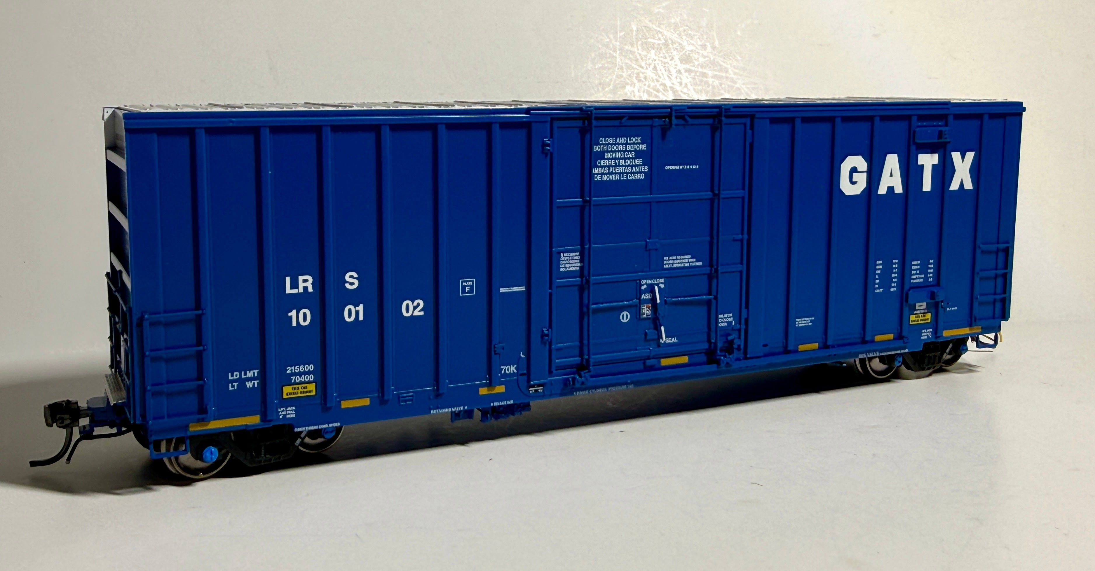 CQT.CQ3.CQＣ PRAIRIE SHADOWS TRINITY 50' HIGH CUBE BOXCAR - LRS/GATX – Makin