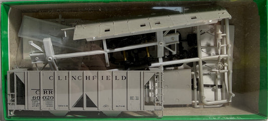 BOWSER ACF 70 TON 2 BAY HOPPER KIT - CLINCHFIELD (GRAY)