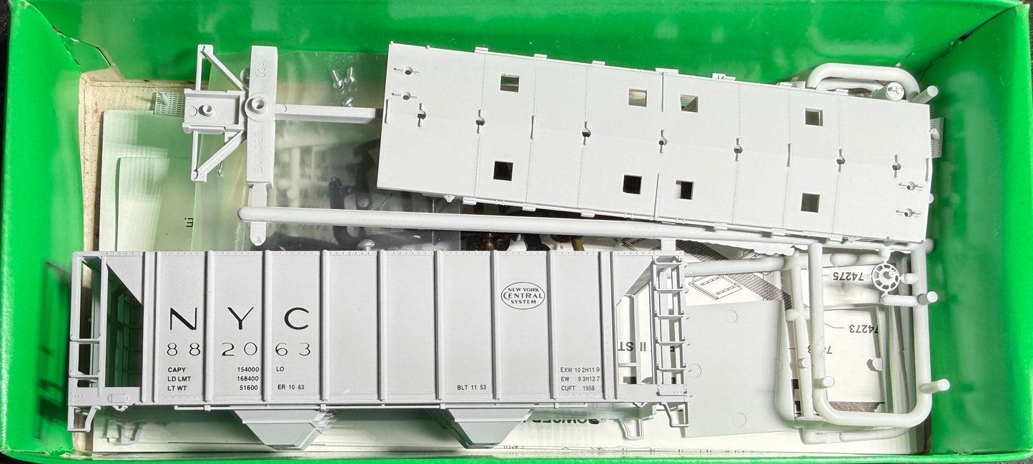 BOWSER ACF 70 TON 2 BAY HOPPER KIT - NEW YORK CENTRAL