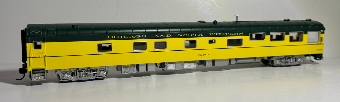 BROADWAY LIMITED TRACK INSPECTION CAR - C&NW FOX RIVER