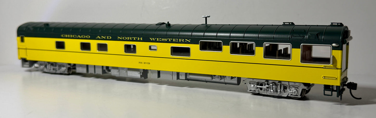 BROADWAY LIMITED TRACK INSPECTION CAR - C&NW FOX RIVER