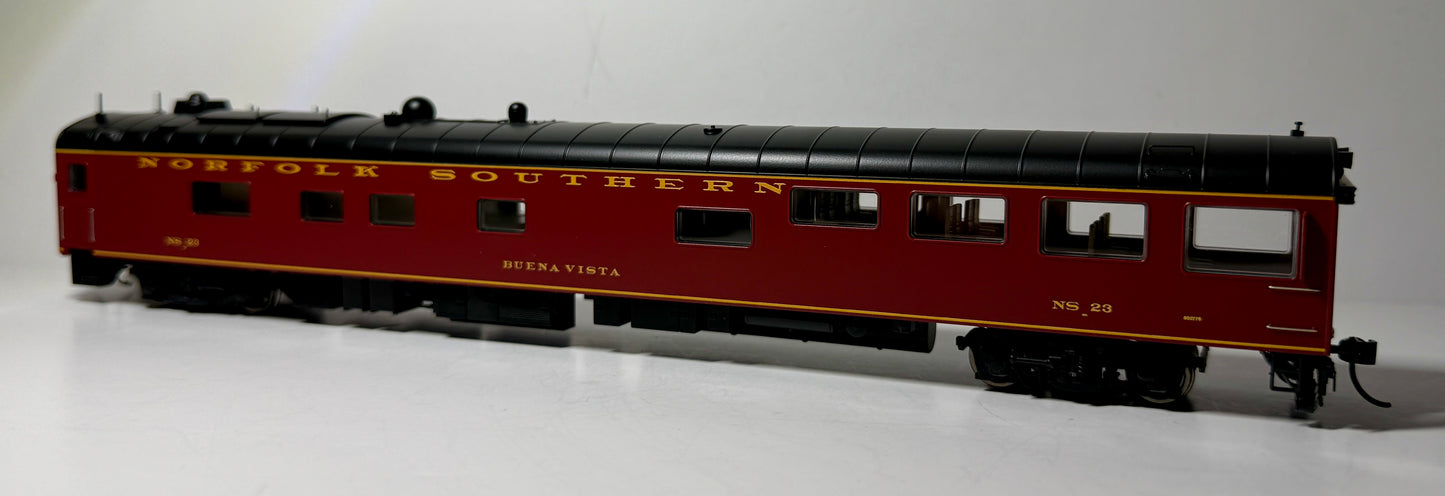 BROADWAY LIMITED TRACK INSPECTION CAR - NORFOLK SOUTHER BUENA VISTA #23