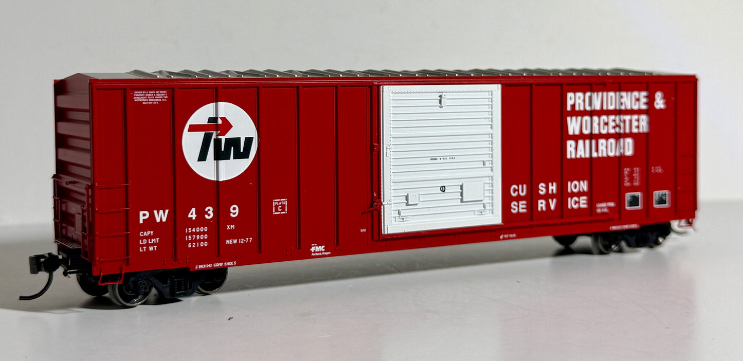 ATLAS MASTER FMC 5347 SINGLE DOOR BOXCAR - PROVIDENCE & WORCHESTER
