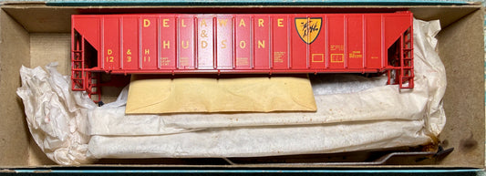 ATHEARN BLUE BOX (BEV_BEL CUSTOM) PS COVERED HOPPER KIT - DELAWARE & HUDSON