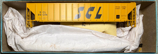 ATHEARN BLUE BOX (BEV_BEL CUSTOM) PS COVERED HOPPER KIT - SEABOARD COASTLINE