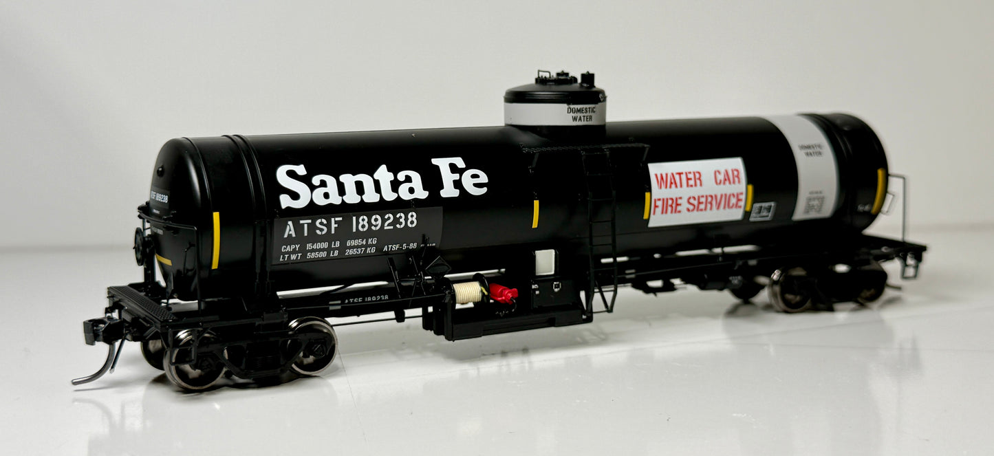 ROKA GACX FIRE SERVICE WATER TANK CAR - ATSF