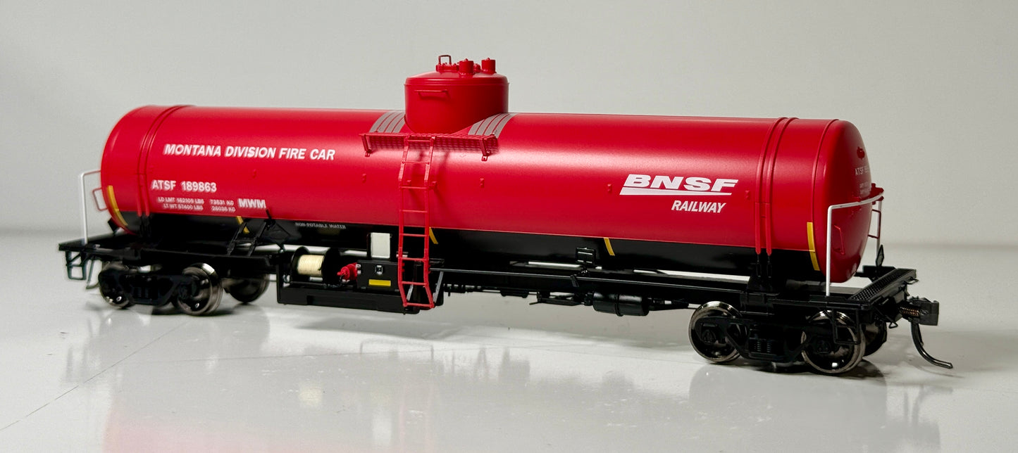 ROKA GACX FIRE SERVICE WATER TANK CAR - BNSF/ATSF "MONTANA DIVISION"