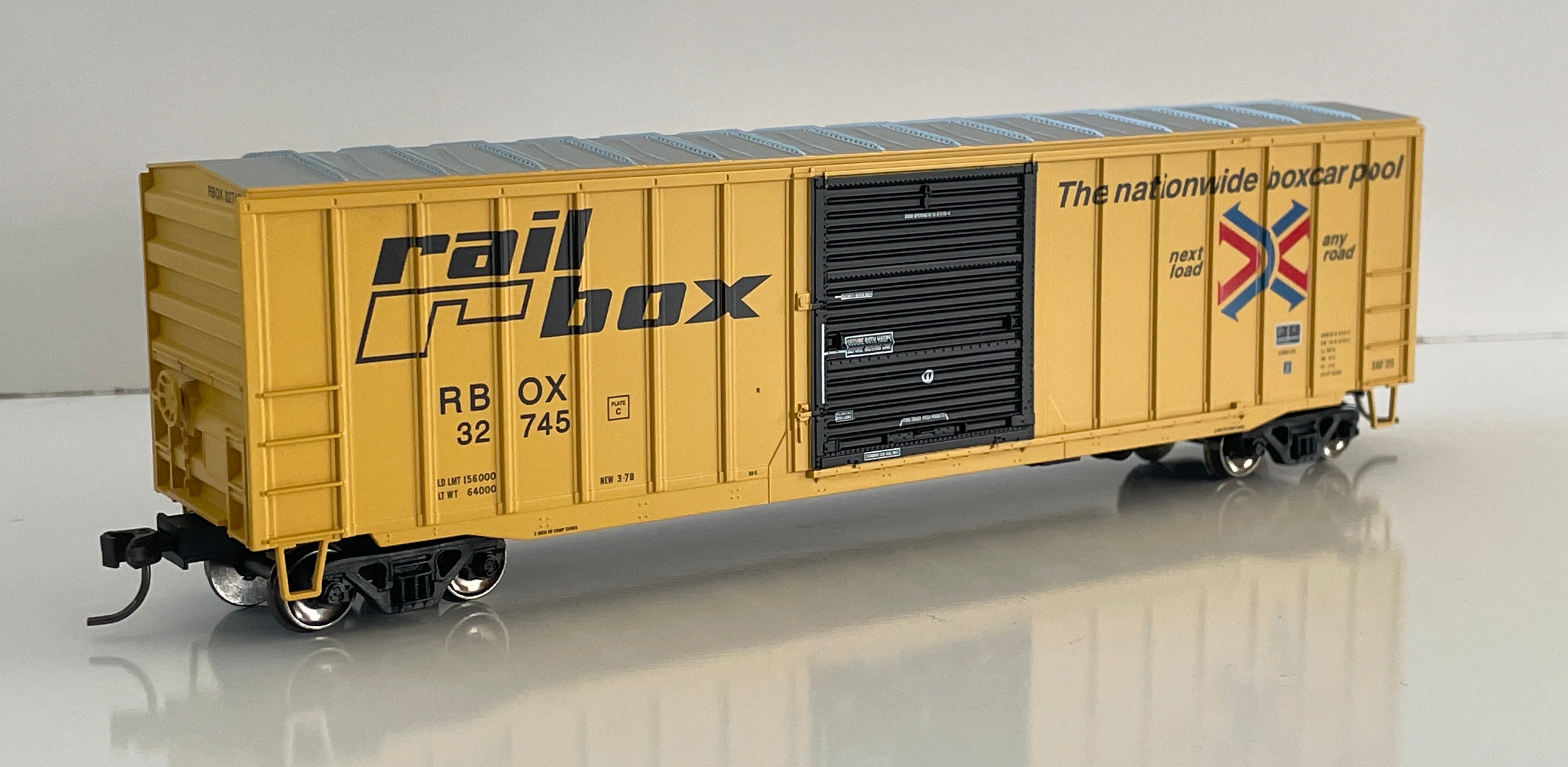 ATLAS TRAINMAN ACF 50' BOXCAR - RAILBOX – Makin' Tracks