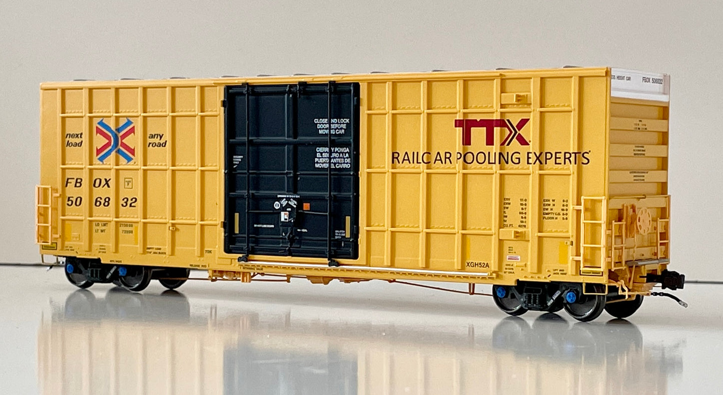 AURORA MINIATURES GUNDERSON 6276 CF PLATE F FBOX BOXCAR