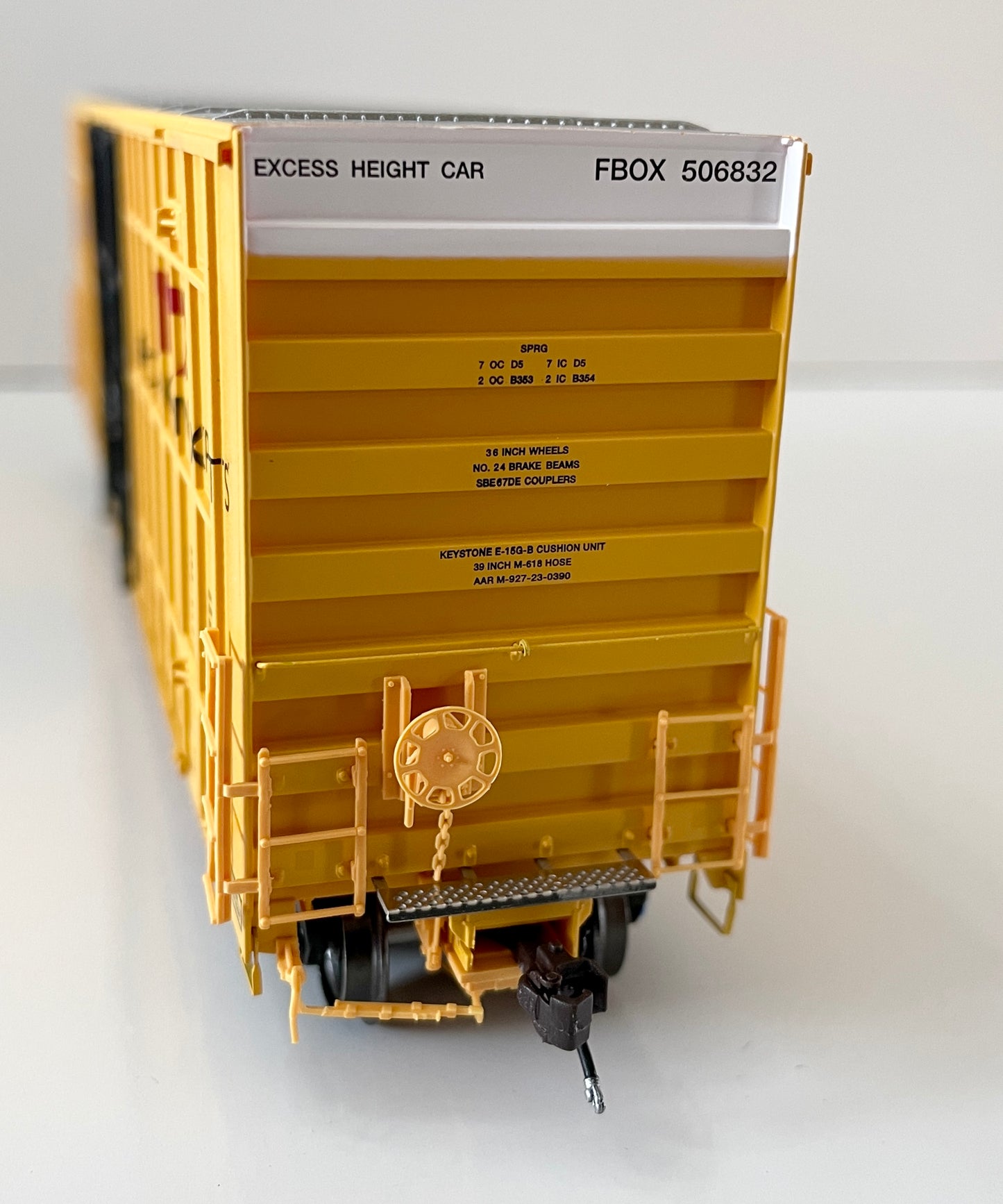 AURORA MINIATURES GUNDERSON 6276 CF PLATE F FBOX BOXCAR