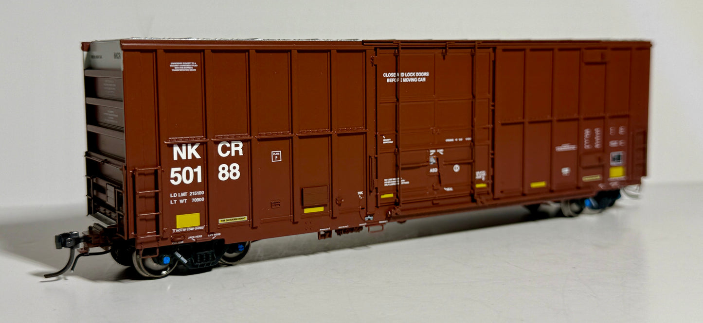 PRAIRIE SHADOWS TRINITY 50' HIGH CUBE BOXCAR  - NKCR (NEBRASKA KANSAS & COLORADO