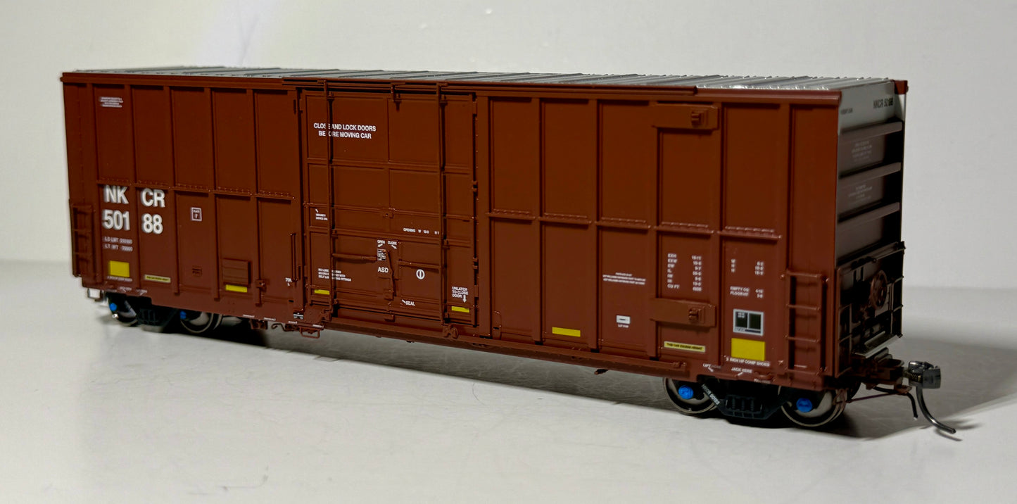 PRAIRIE SHADOWS TRINITY 50' HIGH CUBE BOXCAR  - NKCR (NEBRASKA KANSAS & COLORADO