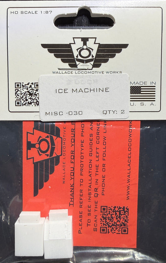 WALLACE LOCO WORKS - ICE MACHINE (2 PACK)