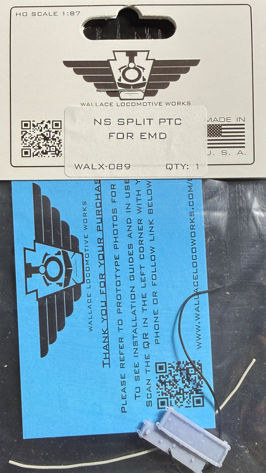 WALLACE LOCO WORKS - NS SPLIT PTC FOR EMD UNITS