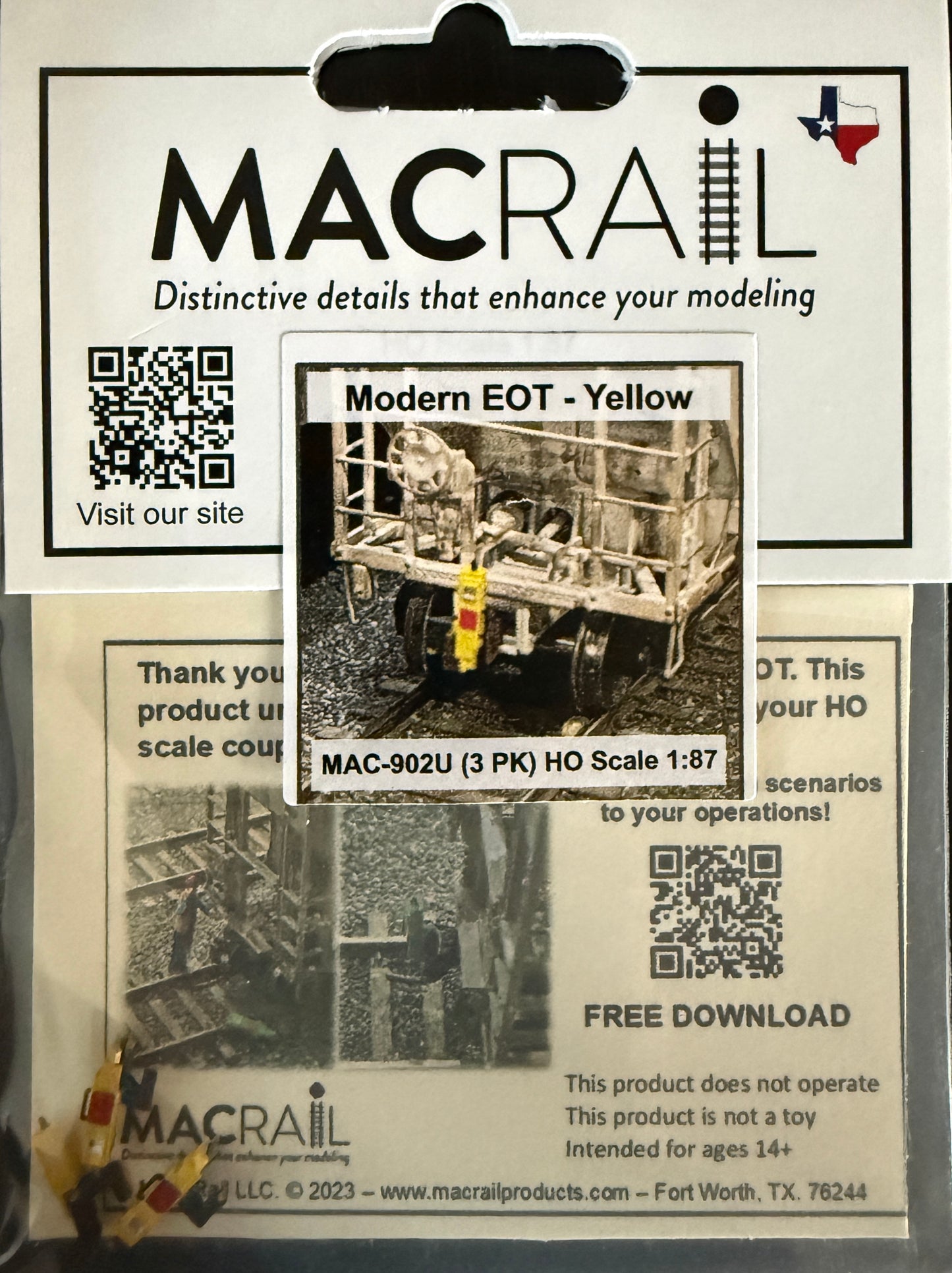 MACRail MODERN EOT (universal fit 3 pk)