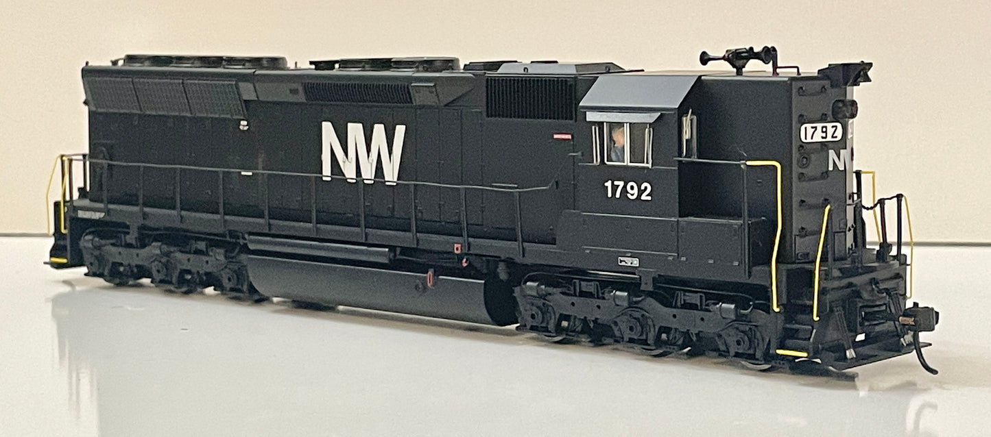 BROADWAY LIMITED PARAGON 4 EMD SD45 (HIGH HOOD) NORFOLK & WESTERN