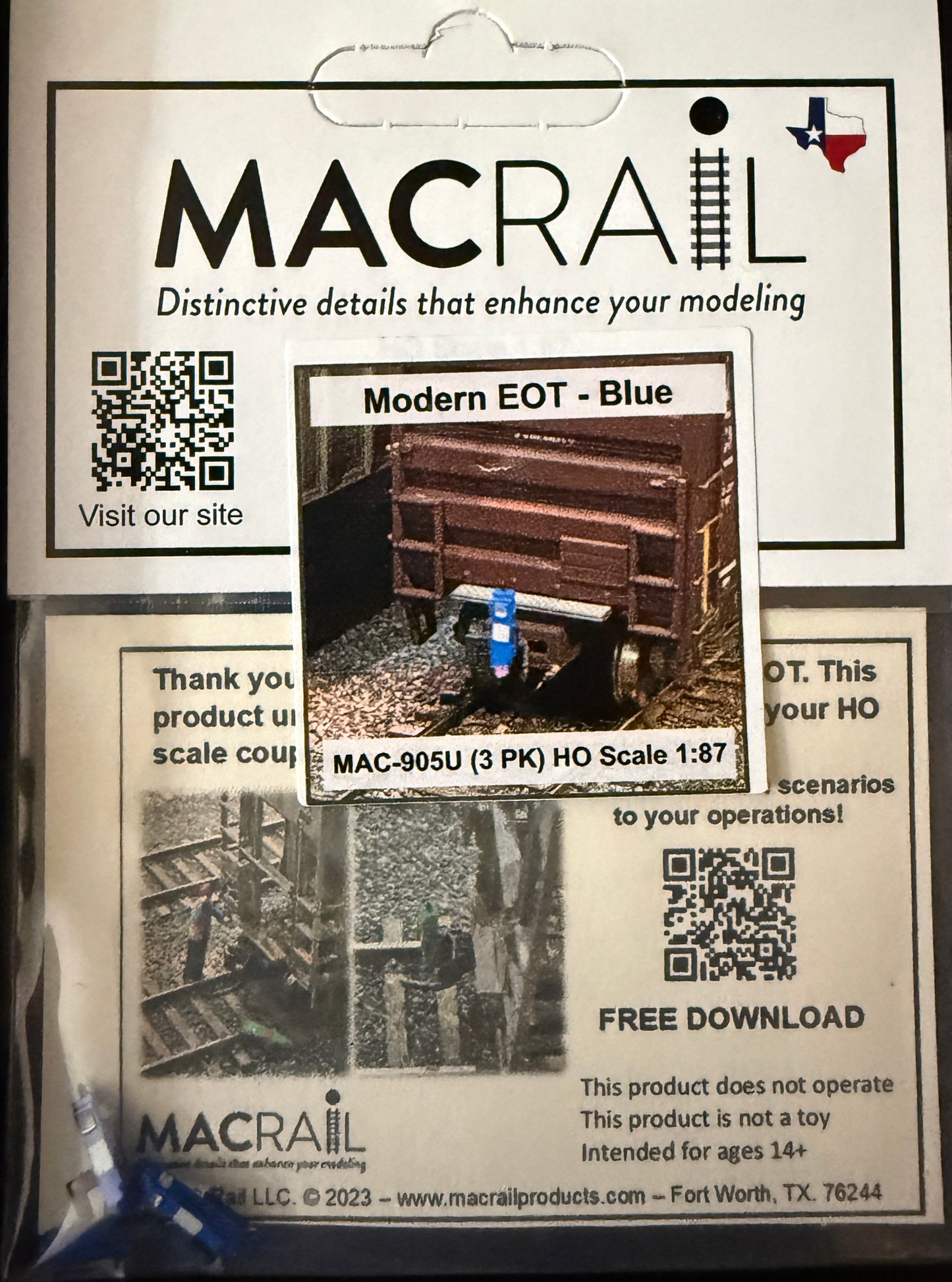 MACRail MODERN EOT (universal fit 3 pk)