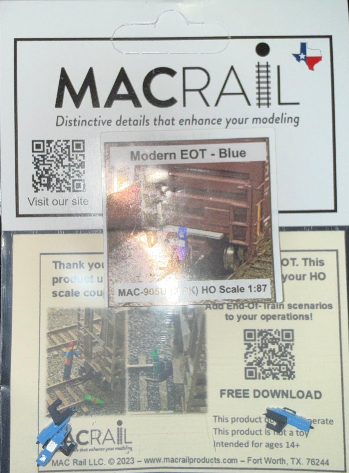 MACRail MODERN EOT (universal fit 3 pk)