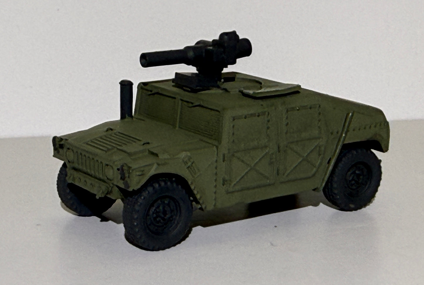 RECON 341 US ARMY HUMVEE WITH TOW MISSILE LAUNCHER (OD GREEN)