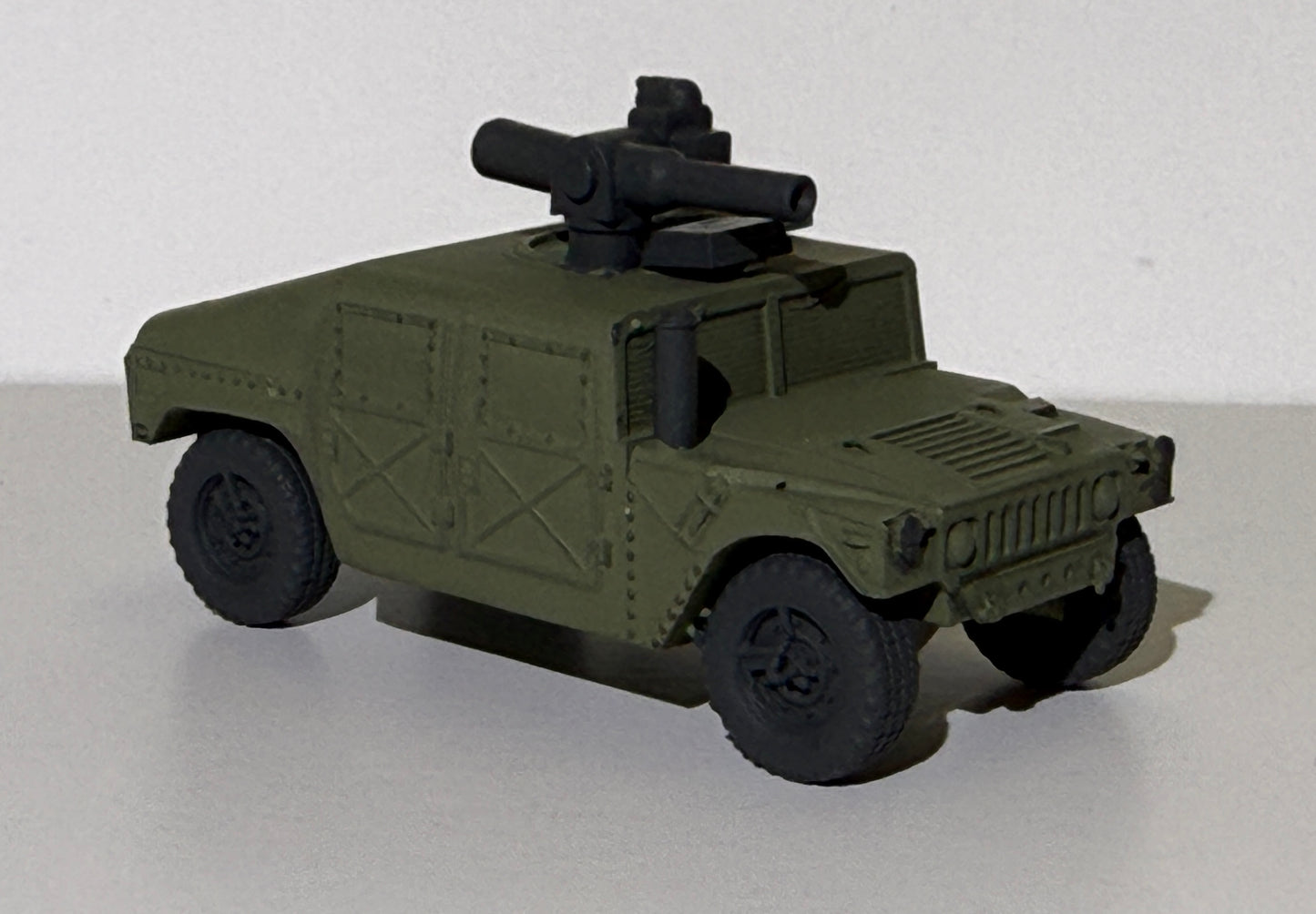 RECON 341 US ARMY HUMVEE WITH TOW MISSILE LAUNCHER (OD GREEN)