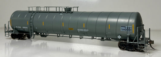 ROKA PROTOTYPE MODEL DOT-112 ARI SPIRAL TANK CAR - SHQX (ANHYDROUS AMONIA UN #1005 PLACARD)