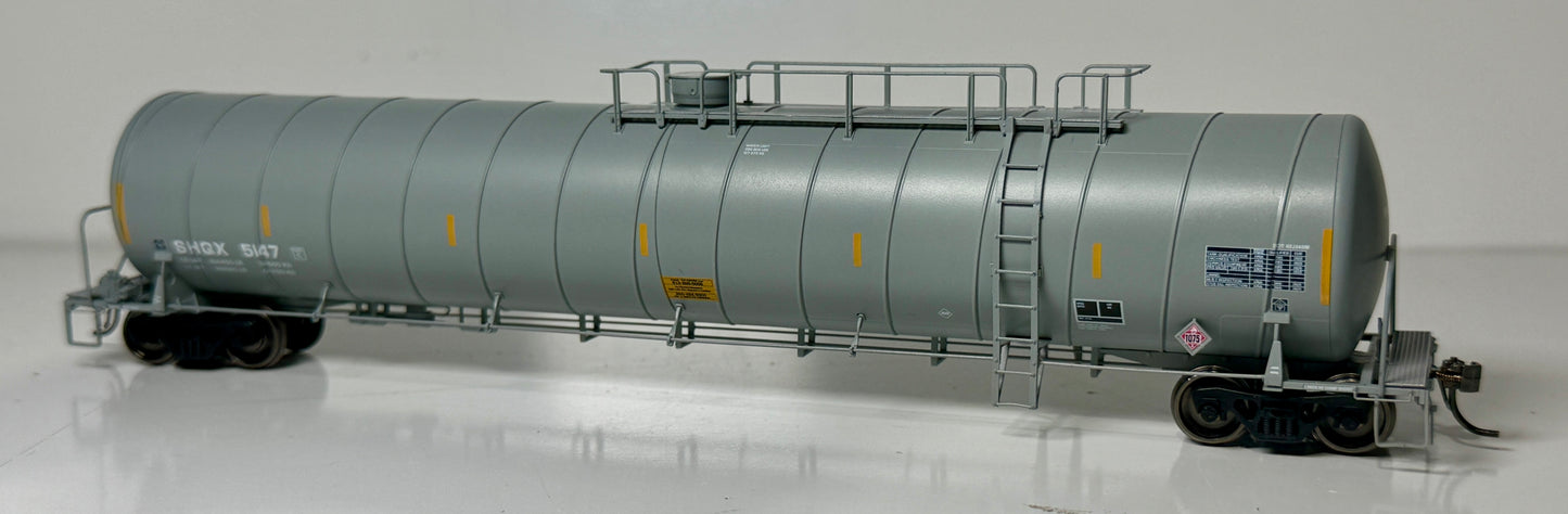 ROKA PROTOTYPE MODEL DOT-112 ARI SPIRAL TANK CAR - SHQX (BUTANE UN1075 PLACARD)
