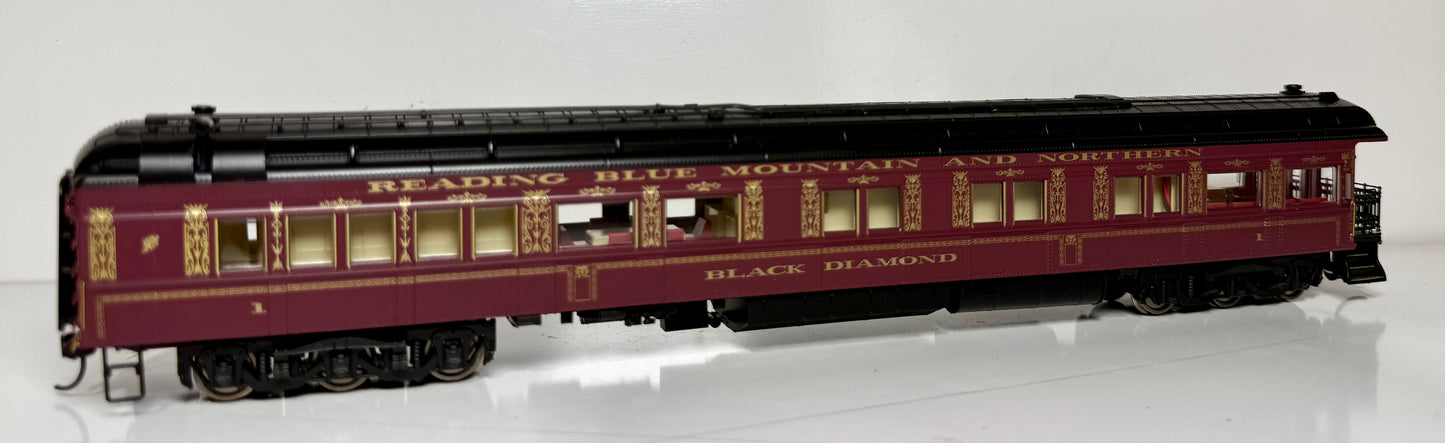 BROADWAY LIMITED BUSINESS CAR - READING BLUE MOUNTAIN & NORTHERN