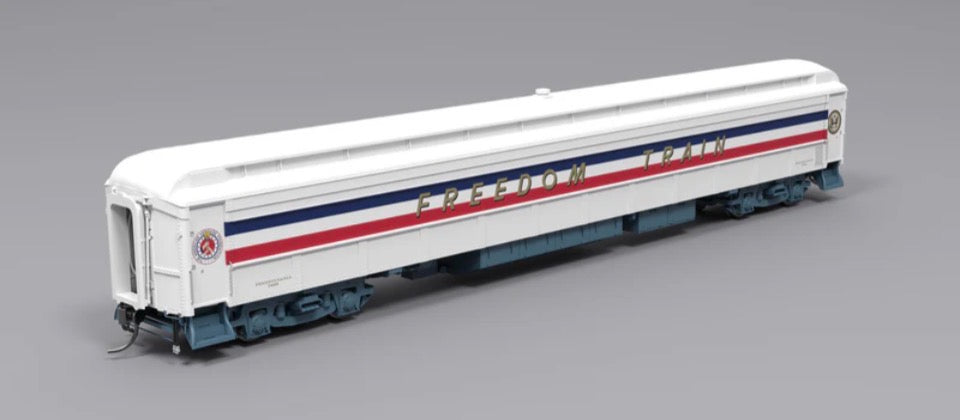 BROADWAY LIMITED 5 UNIT HEAVYWEIGHT PASSENGER CAR SET - AMERICAN FREEDOM TRAIN (1974)