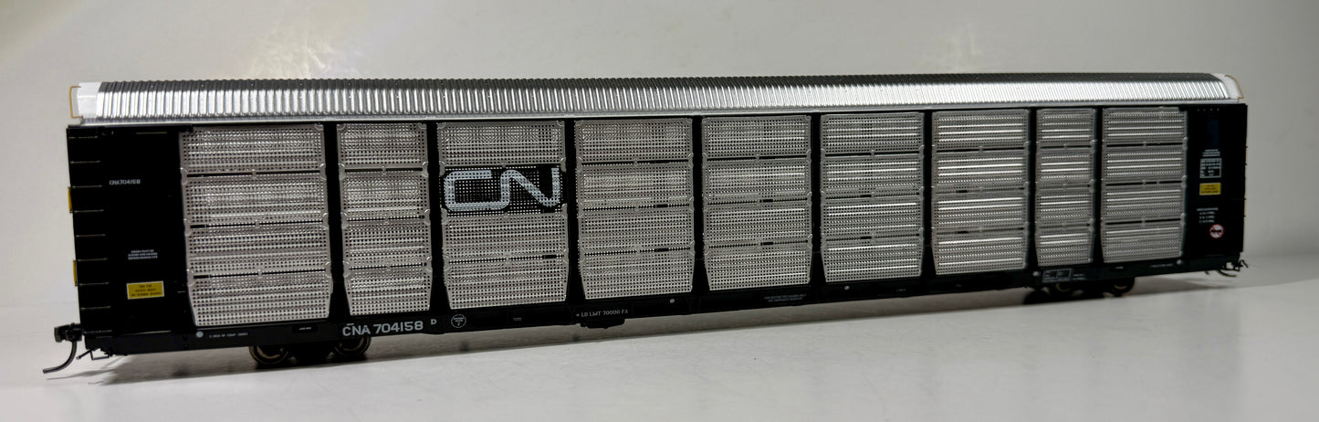 PRAIRIE SHADOWS 89' RAVE 1 AUTO RACK - CANADIAN NATIONAL (CNA REPORTING MARKS)