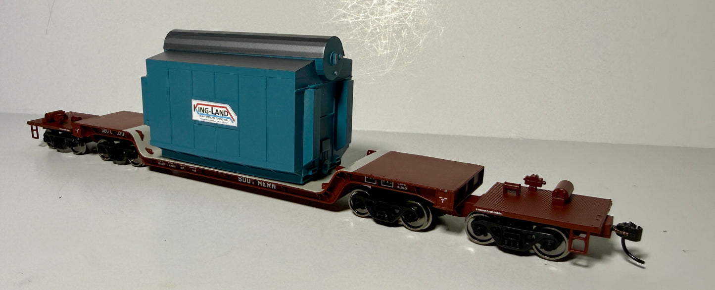 WALTHERS DEPRESSED CENTER FLAT CAR - SOUTHERN
