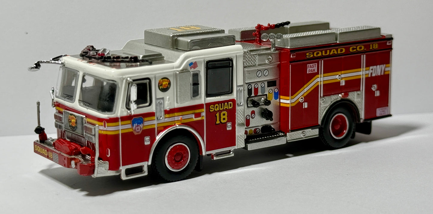 BREKINA PCX87 SEAGRAVE ATTACKER FDNY SQUAD 18 - MANHATTAN