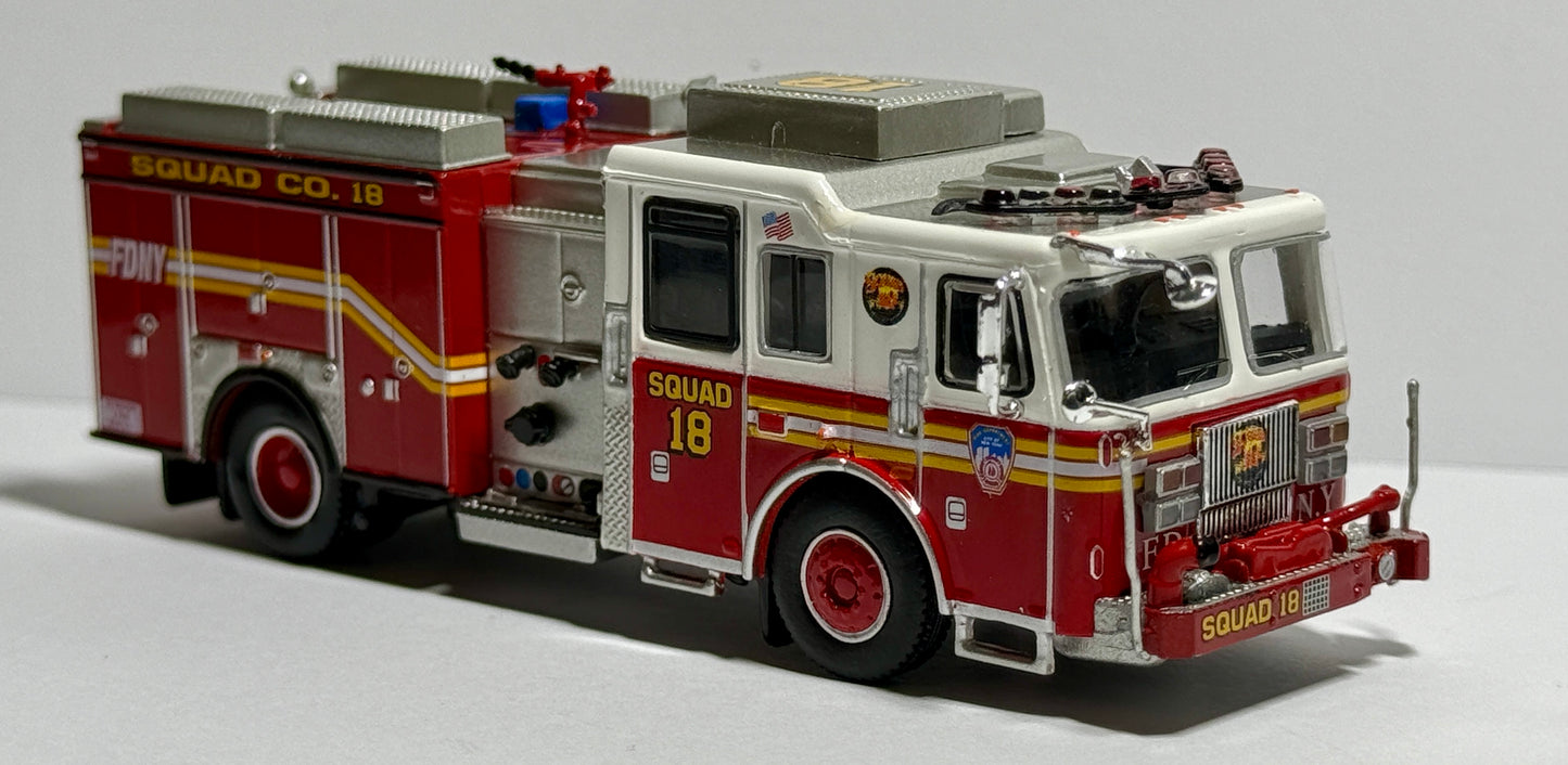 BREKINA PCX87 SEAGRAVE ATTACKER FDNY SQUAD 18 - MANHATTAN