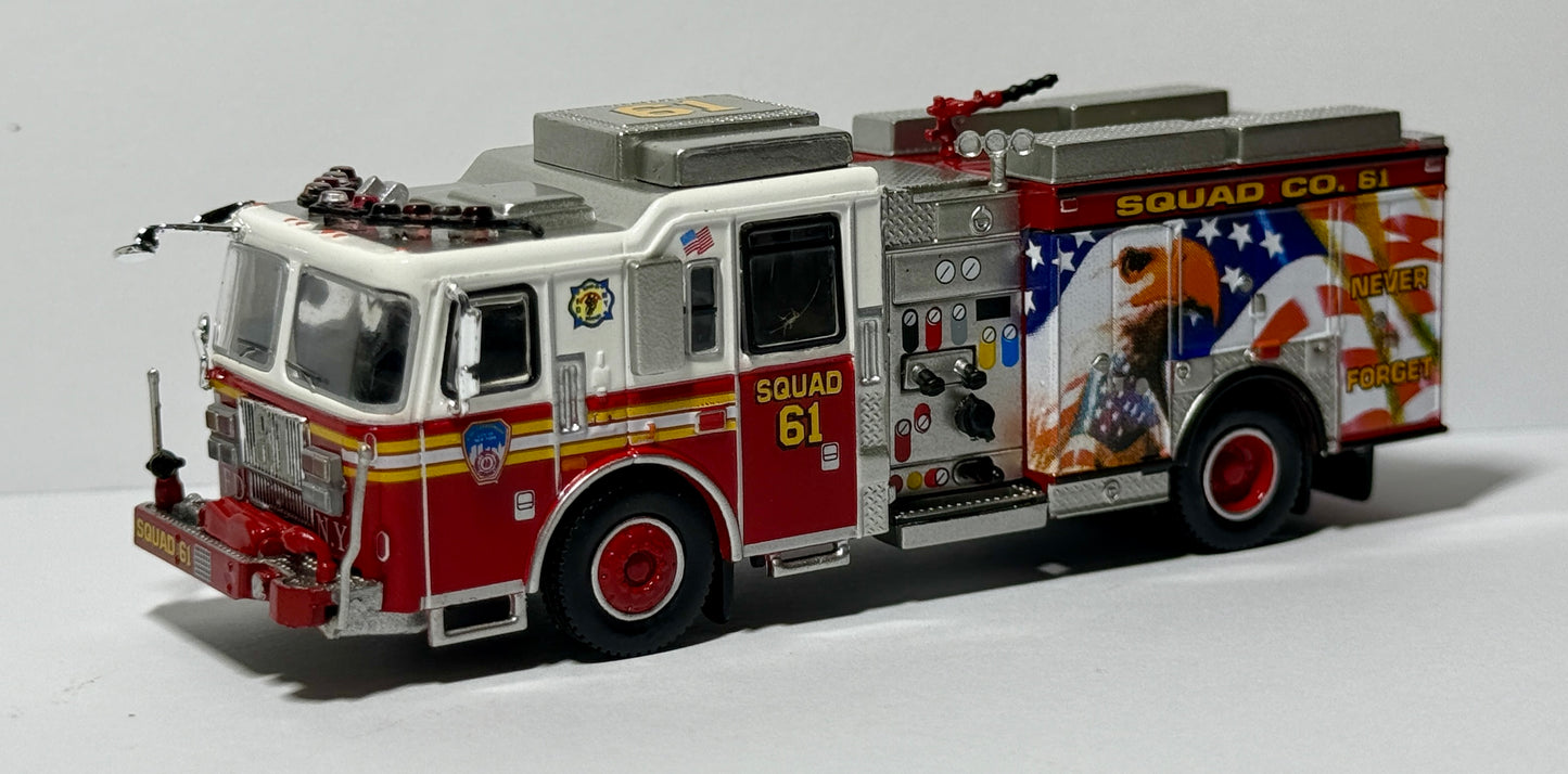 BREKINA PCX87 SEAGRAVE ATTACKER FDNY SQUAD 61 - BRONX