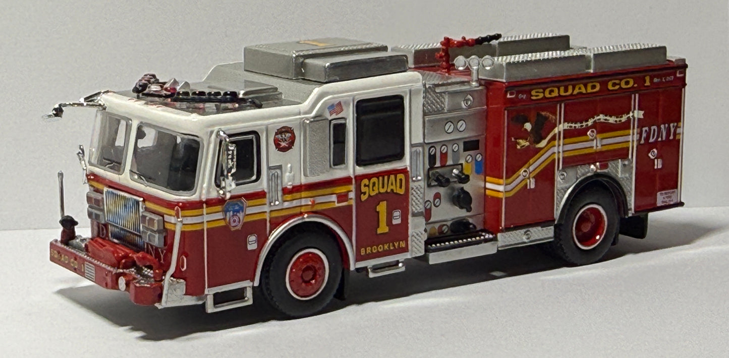 BREKINA PCX87 SEAGRAVE ATTACKER FDNY SQUAD 1 - BROOKLYN