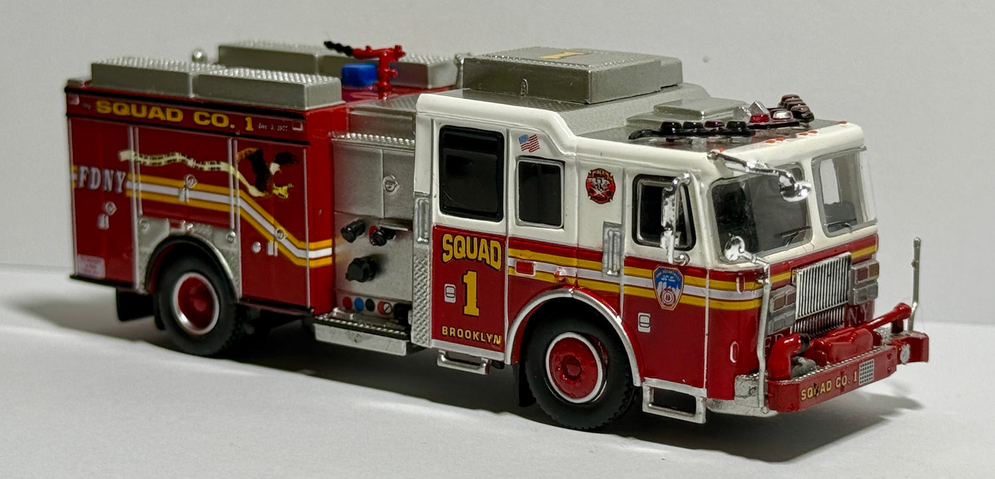 BREKINA PCX87 SEAGRAVE ATTACKER FDNY SQUAD 1 - BROOKLYN
