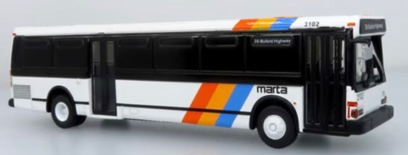 ICONIC REPLICAS 1980 GRUMMAN 870 TRANSIT BUS - ATLANTA  MARTA
