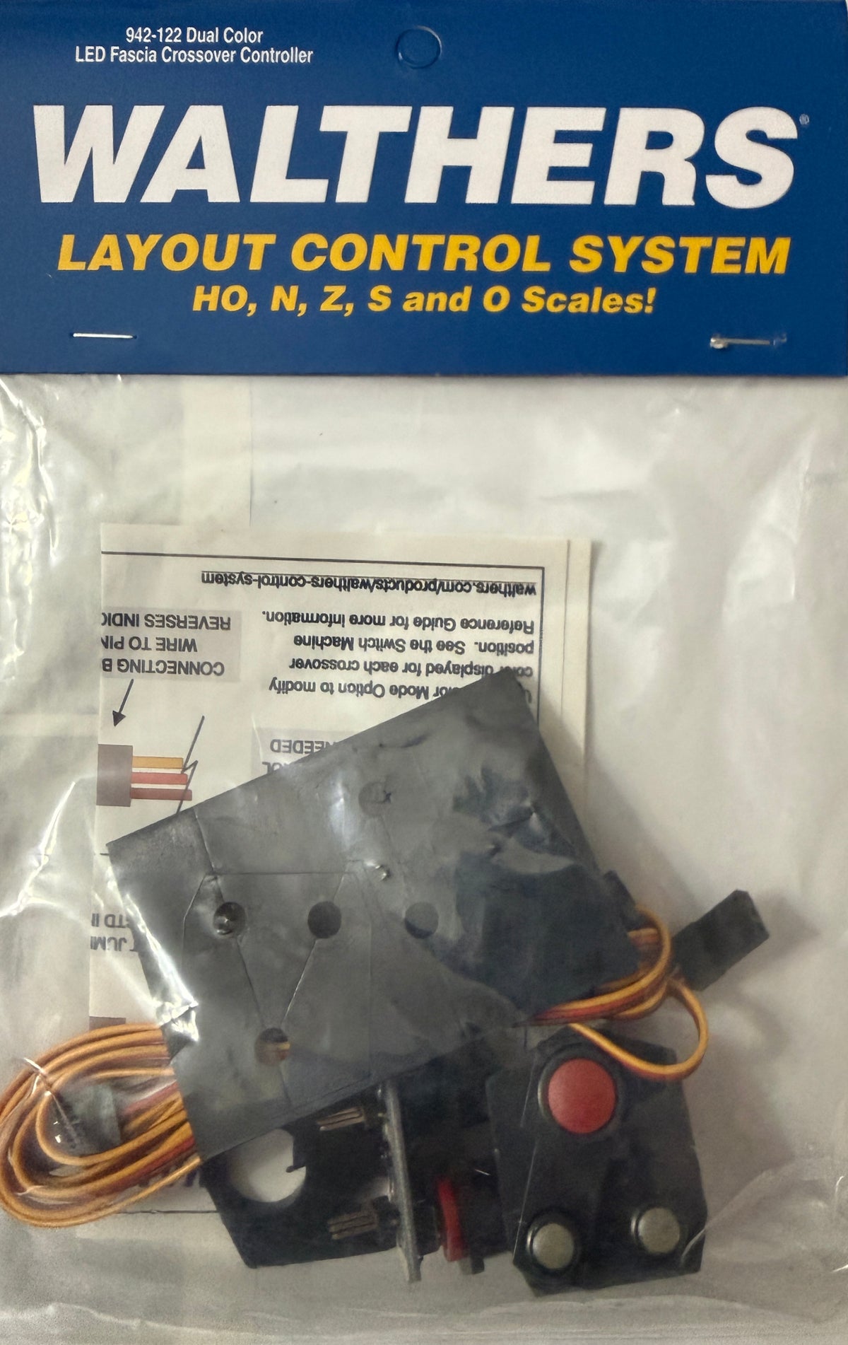 WALTHERS LAYOUT CONTROL SYSTEM - LED FASCIA CROSSOVER CONTROLER