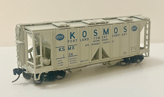 BOWSER 70T COVERED HOPPER - KOSMOS CEMENT