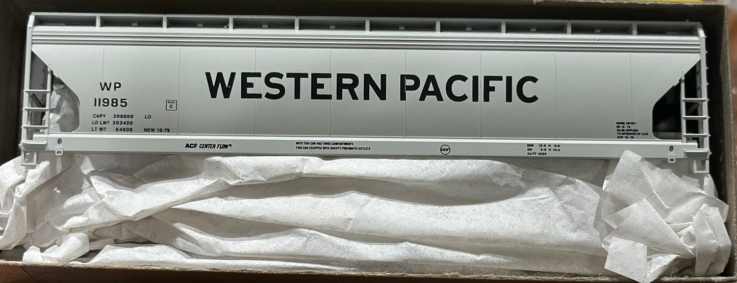 ACCURAIL ACF 3-BAY COVERED HOPPER - WESTERN PAC