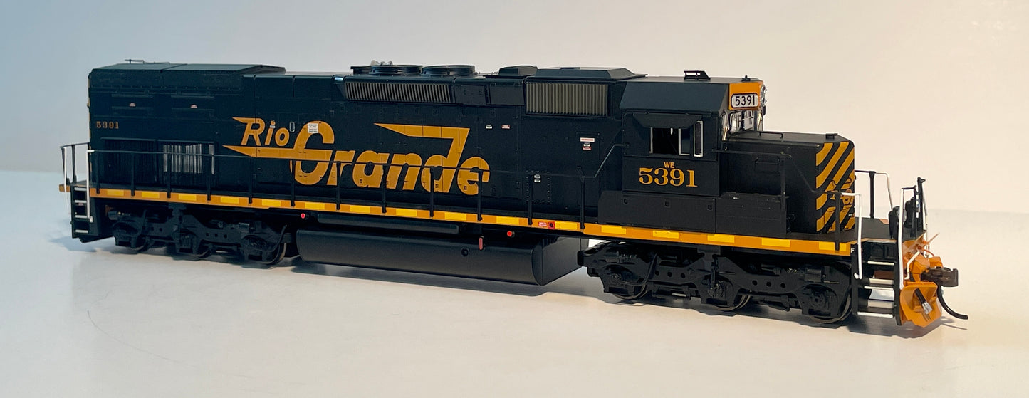 ATHEARN RTR SD40T-2 - WHEEELING & LAKE ERIE (EX D&RGW)  DCC/SOUND EQUIPPED