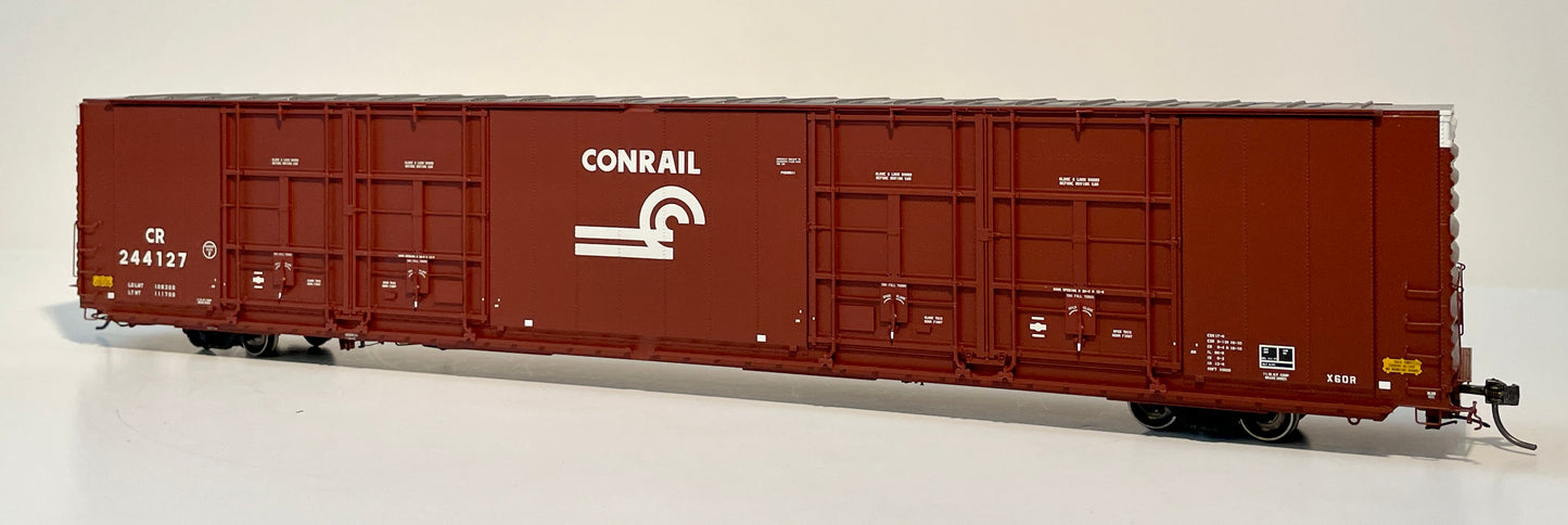 TANGENT GREENVILLE 86' HIGH CUBE PLUG DOOR BOXCAR - CONRAIL (SMALL LOGO)