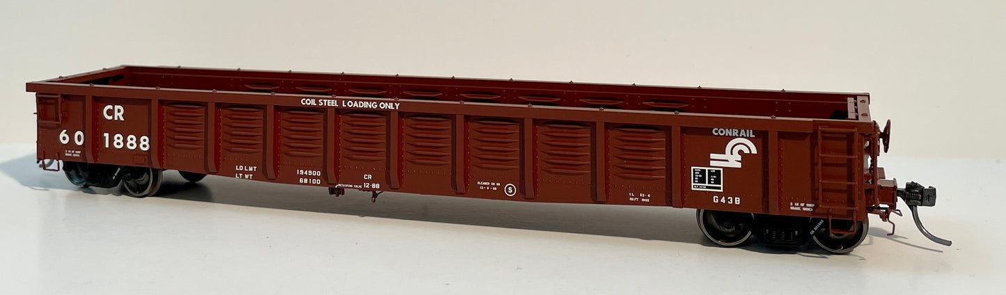 TANGENT PRR & PC G43 52' GONDOLA - CONRAIL (COIL SERVICE)