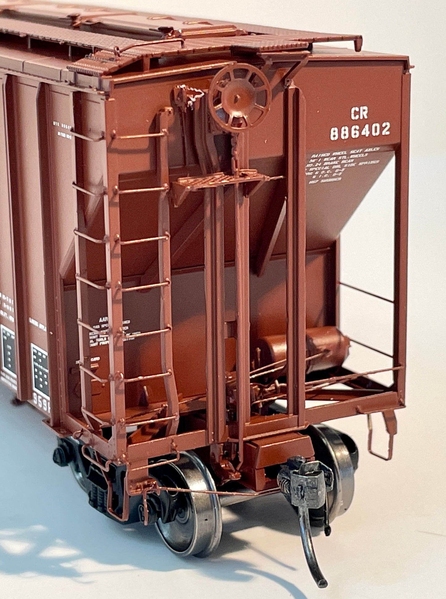 TANGENT GENERAL AMERICAN 4700CF COVERED HOPPER - CONRAIL