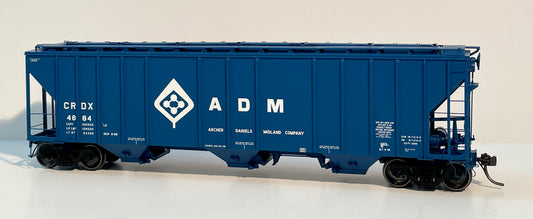 TANGENT GENERAL AMERICAN 4700CF COVERED HOPPER - ADM (CRDX)