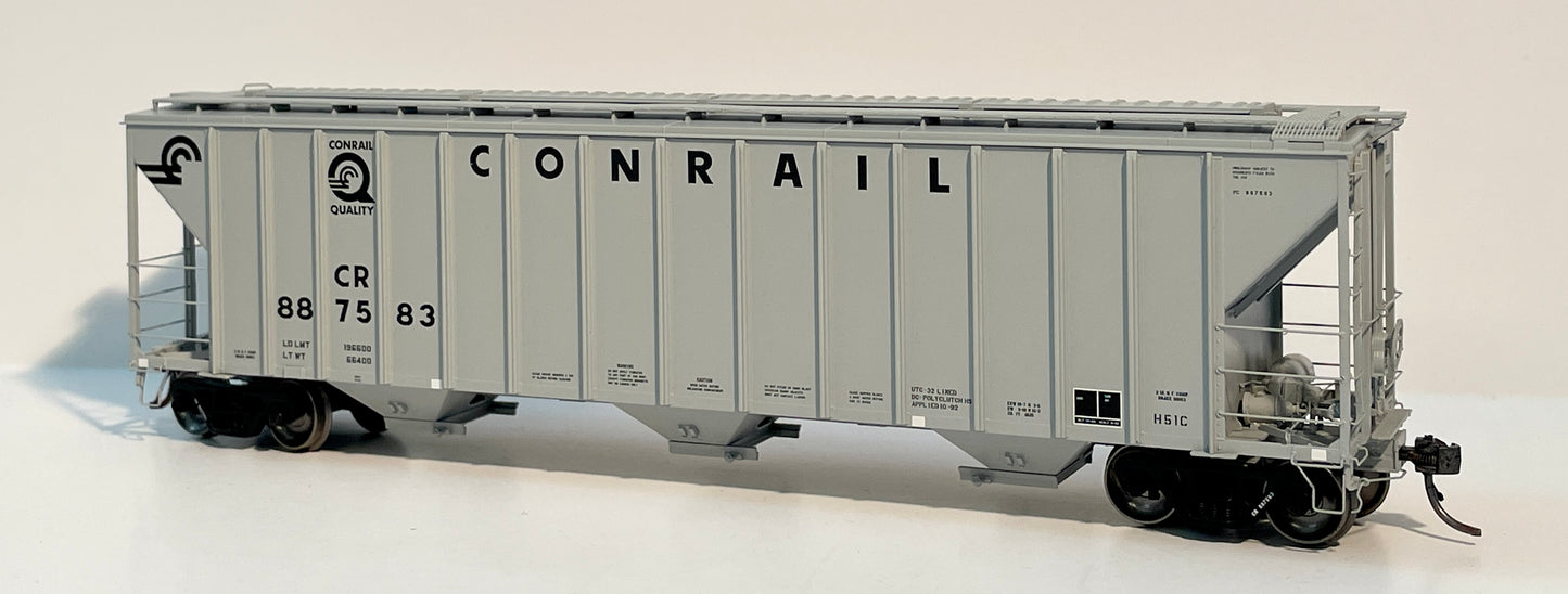 TANGENT SAMUEL REA SHOPS 4600 CF COVERED HOPPER - CONRAIL Q