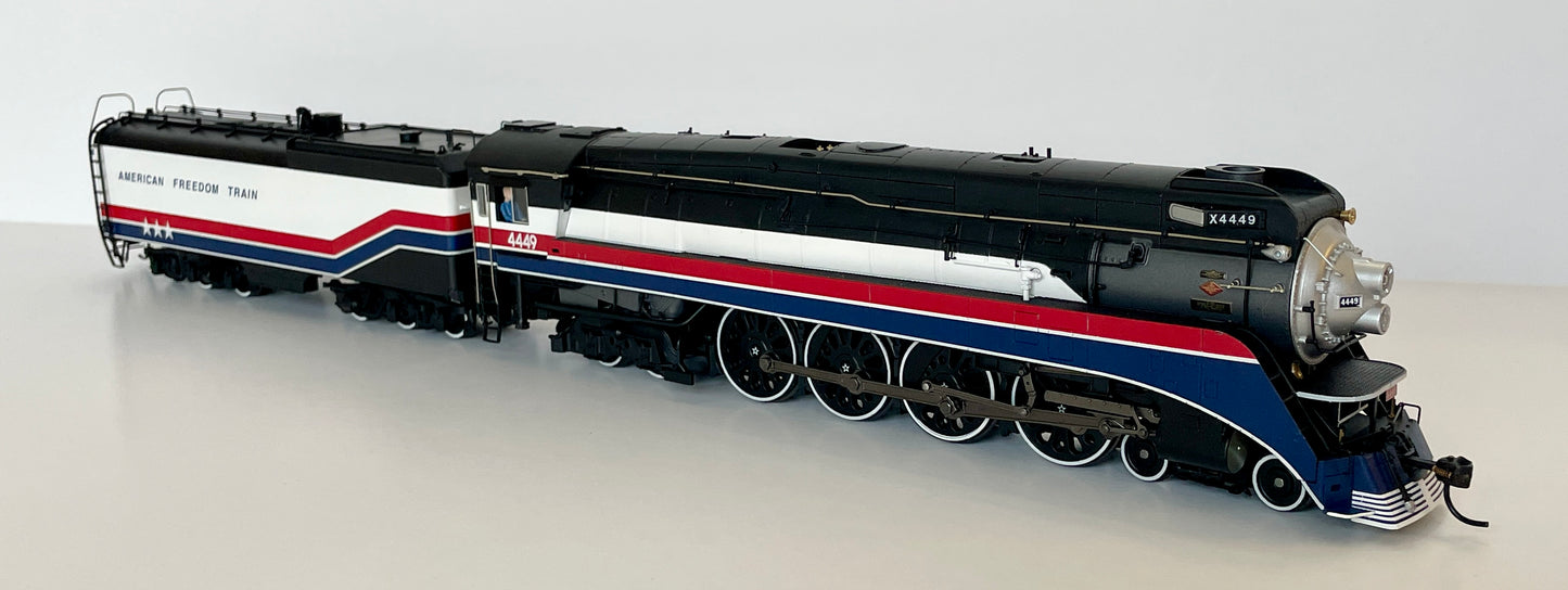 BROADWAY LIMITED SOUTHERN PACIFIC GS4 4-8-4 - AMERICAN FREEDOM TRAIN